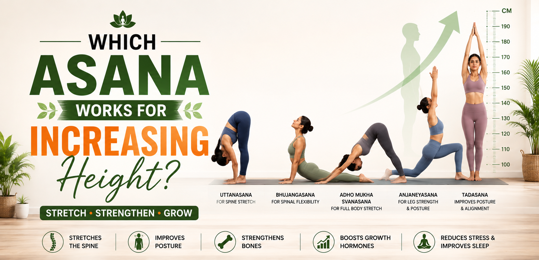 Asanas for Increasing Height