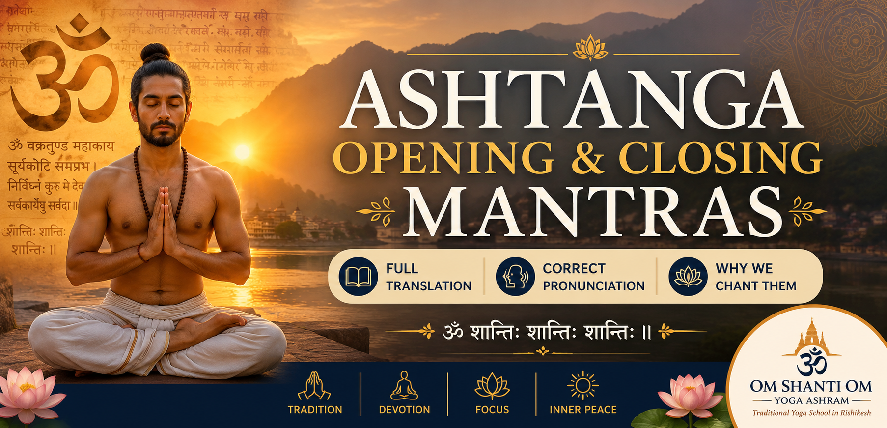 Ashtanga Opening & Closing Mantras: Meaning & Pronunciation