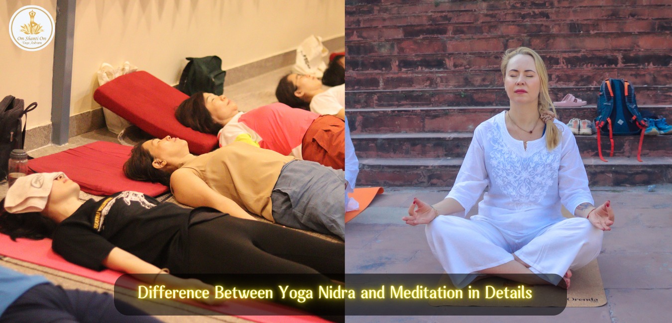 Difference between yoga nidra vs meditation