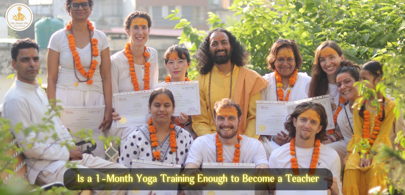 Is a 1 Month Yoga Training Enough to Become a Teacher