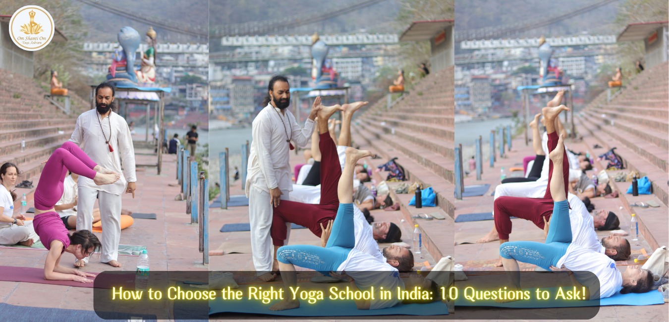 How to Choose a School of Yoga in India