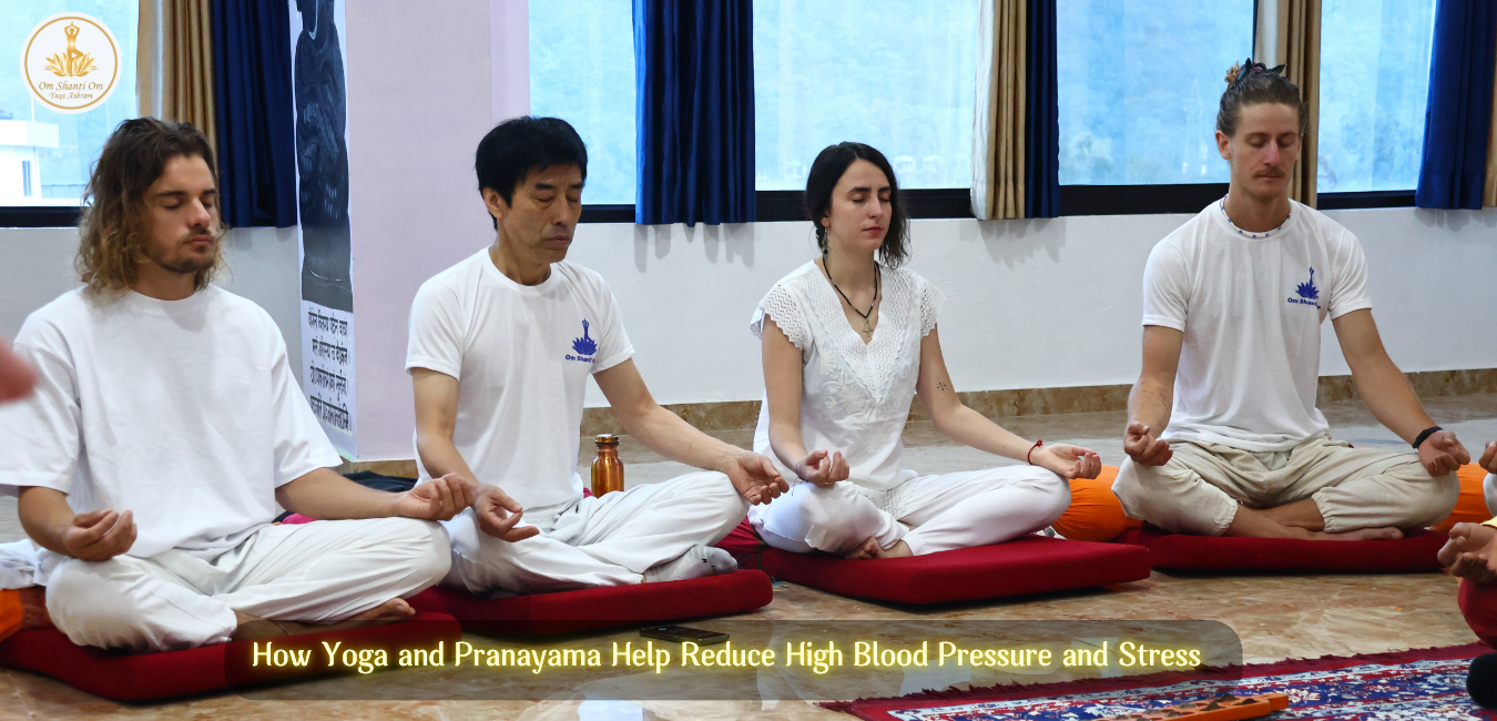 How Yoga and Pranayama Help Reduce High Blood Pressure and Stress