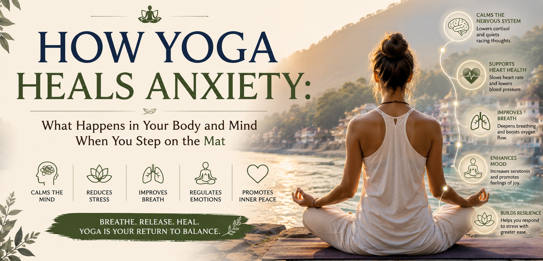 How Yoga Heals Anxiety: What Happens in Your Body & Mind