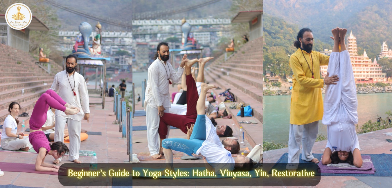 Beginner’s Guide to Yoga Styles: Hatha, Vinyasa, Yin, Restorative